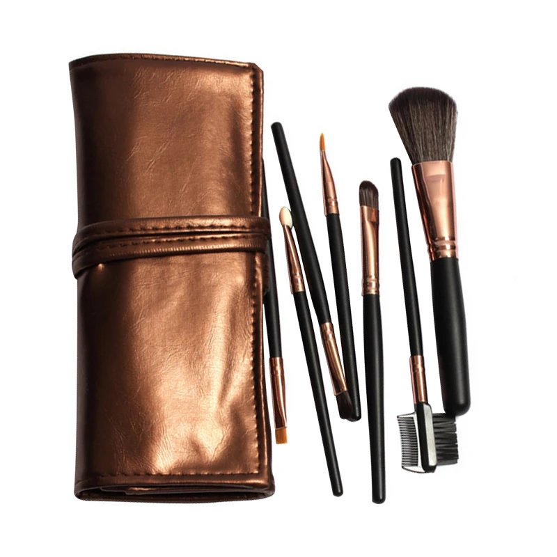 2016 Professional 7pcs Makeup Brush Set Tools Make up Toiletry Kits Cosmetic Makeup Brushes For Face