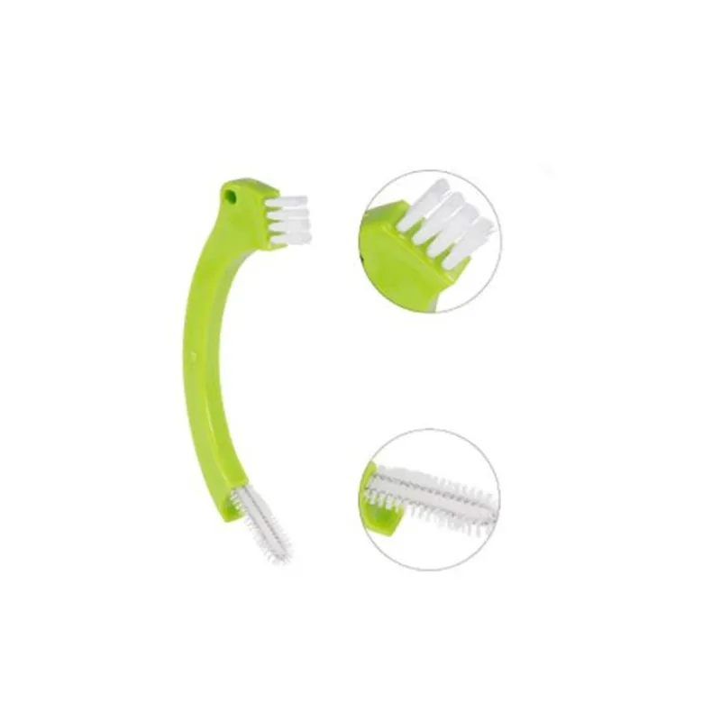 

2 in 1 Red Multipurpose car Window Groove Cleaning Brush Household Keyboard Home Kitchen Folding Brush Cleaning Tool