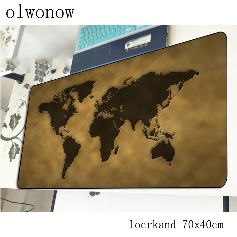 Игровой коврик для мыши с картой мира 700x400x2 мм|Коврики мышей| |
