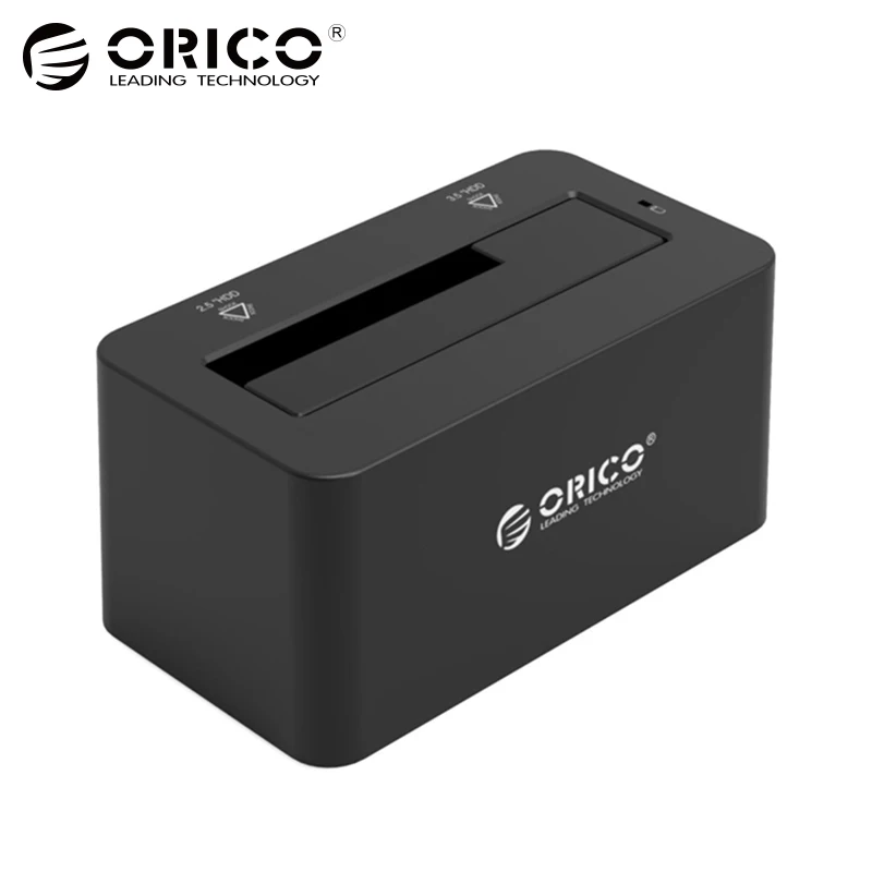 

ORICO 2.5/3.5 Inch USB 3.0 to SATA Hard Drive Docking Station Tool Free with Power Adapter UASP Protocol Support 12TB