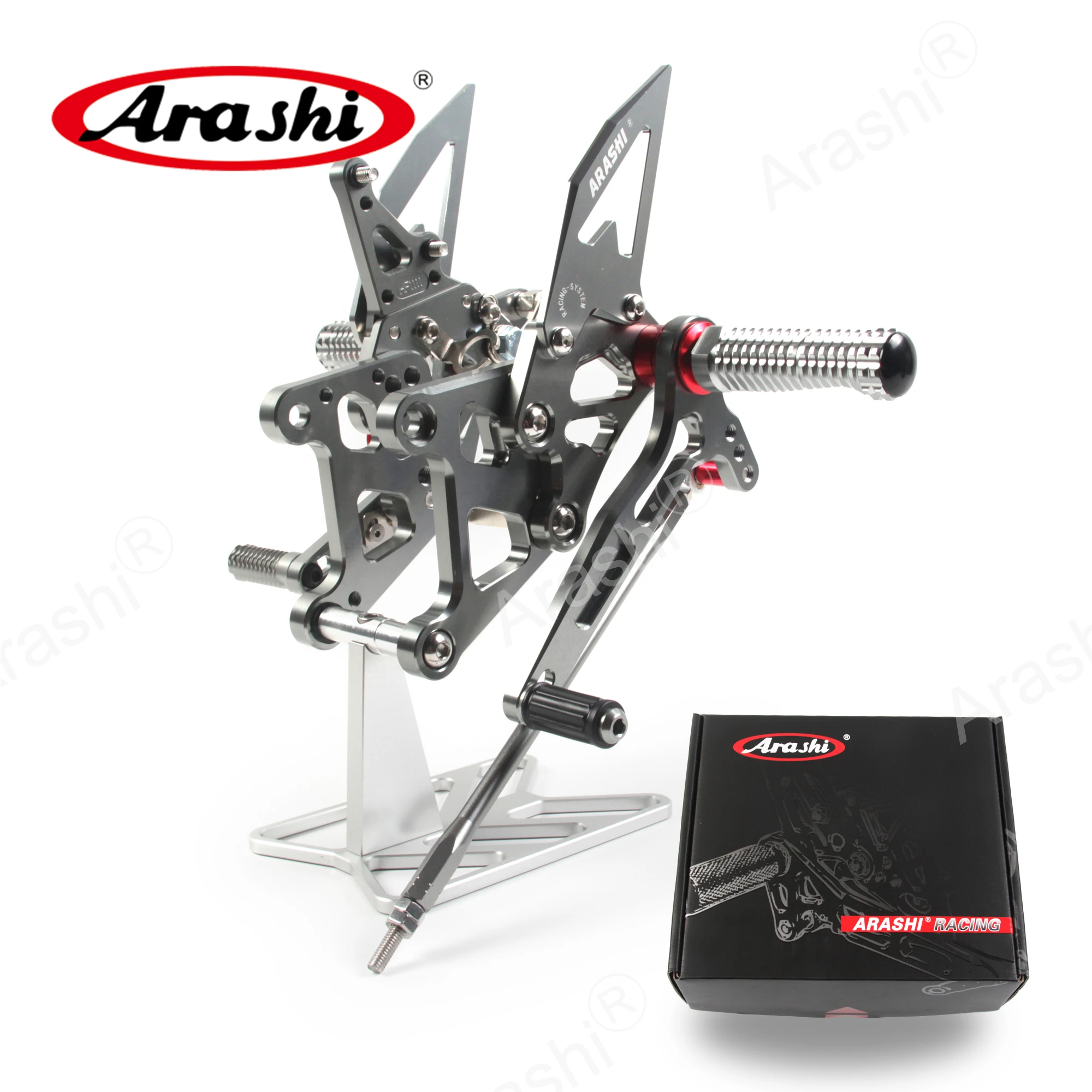 Комплект для мотоцикла Arashi CNC Rider HONDA CB300F / ABS 2015-2021 Регулируемые подножки CB 300F CBF300