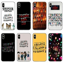 Extraño las cosas de pared luces de Navidad funda para Samsung Galaxy A10 A30 A40 A50 A60 A70 Huawei P30 lite pro P Smart Y6 2019