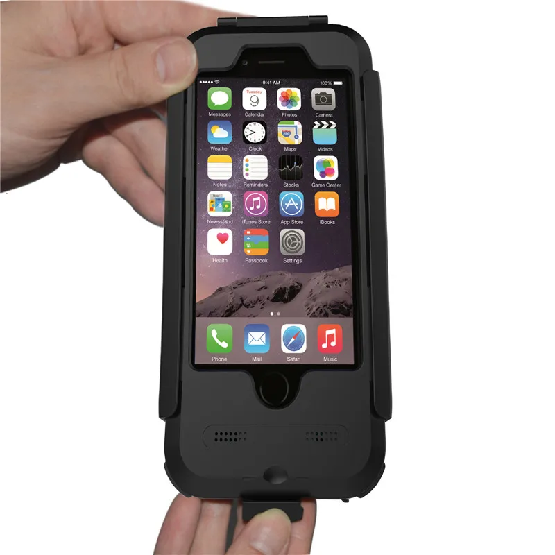 Waterproof Bicycle Bike Phone Case Holder Handlebar Clip Stand Mount Bracket Support for iPhone 6 6S Moto GPS Navigation Holder  (6)