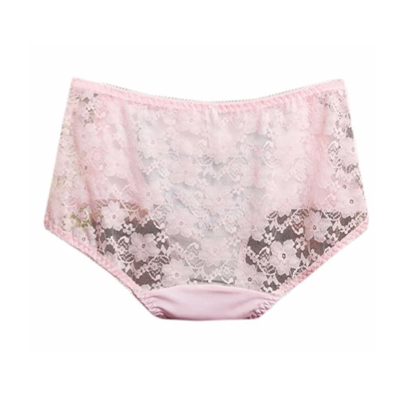Cats Underwear Women Briefs Sexy Lace Seamless Anti Emptied 3D Short Pants Pink Panty Breathable Underpants Pussy Women Panties