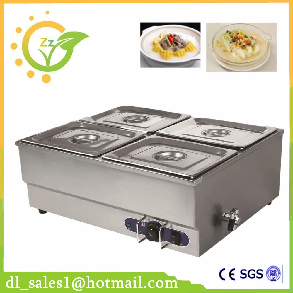 

restaurant Electric bain marie buffet food warmer container for catering food Warming tray hot soup bain marie