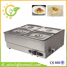 Ресторан Электрический bain marie Стол Еду Теплее Контейнер для питания потепление лоток горячего супа водяной бане