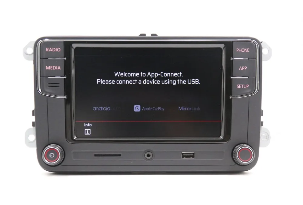 Android Авто Carplay Noname RCD330 Plus RCD340G MIB для VW Polo Golf 5 6 Passat B6 B7 CC Tiguan Jetta MK5 MK6 6RD 035 187B