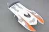 E22 KIT Tiger Teeth  Prepainted Electric RC Racing Boat Hull only for Advanced Player White TH02618 6