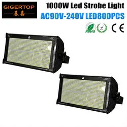 Бесплатная доставка TP-S1000 2 шт. 1000 Вт SMD светодио дный Strobe Light New синий ЖК-дисплей Экран дисплея Автоматический запуск/матер, ведомым/DMX512