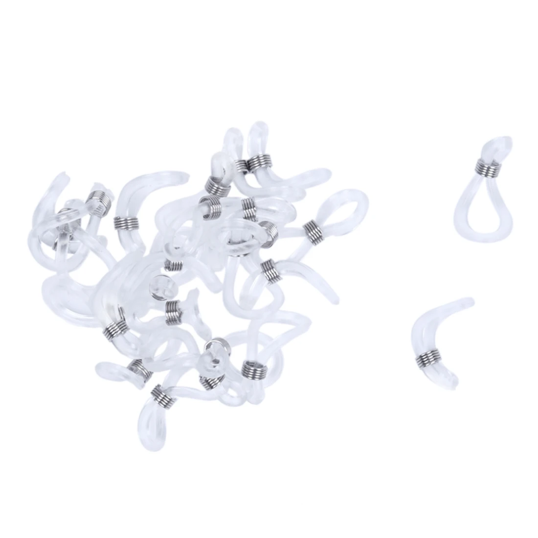 25 PCS Rubber Ring Strap Eyelets for Transparent Glasses Band Rope 20 x 4 mm 25 PCS Rubber Ring Strap Eyelets for Transparent Glasses Band Rope 20 x 4 mm