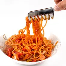 Home Kitchen Tool Stainless Steel Pasta Clip Clamp Cooking Tools Kitchen BBQ Tong Buffet Party Catering