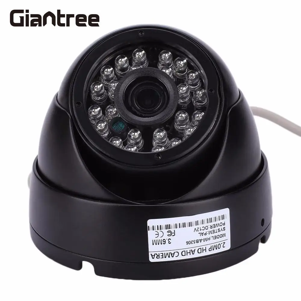 Giantree 2MP 1080P Full HD AHD цилиндрическая камера, Коаксиальная камера видеонаблюдения, безопасный металлический корпус