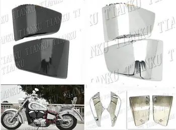 

New Motorcycle ABS Battery Side Covers For Honda Shadow ACE VT400 VT 750 1997-2003