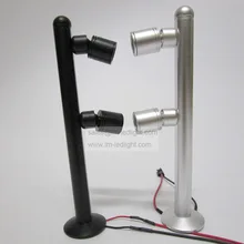 Led spot de vitrine 2 Вт 85-265 в освещение витрина 17,5 см 20 см 25 м витрина освещение Светодиодное украшение дисплей освещение 10 шт