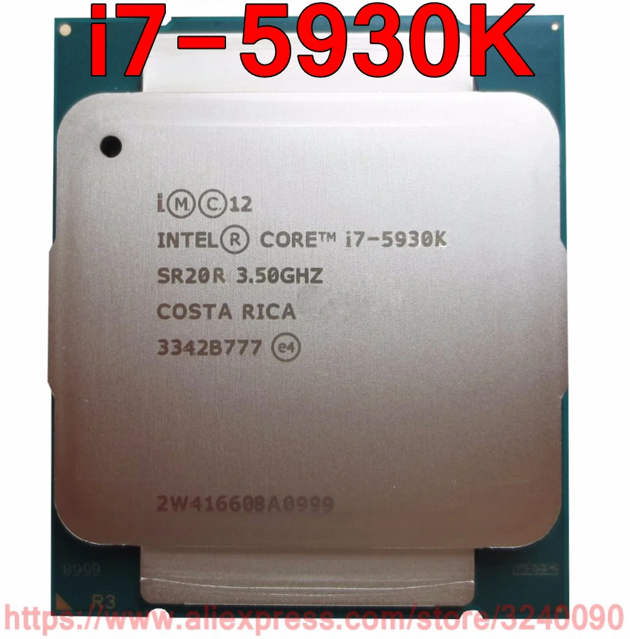 Original Intel CPU CORE i7 Processor i7-5930K 3.50GHz 15M 6-Cores i7 ...