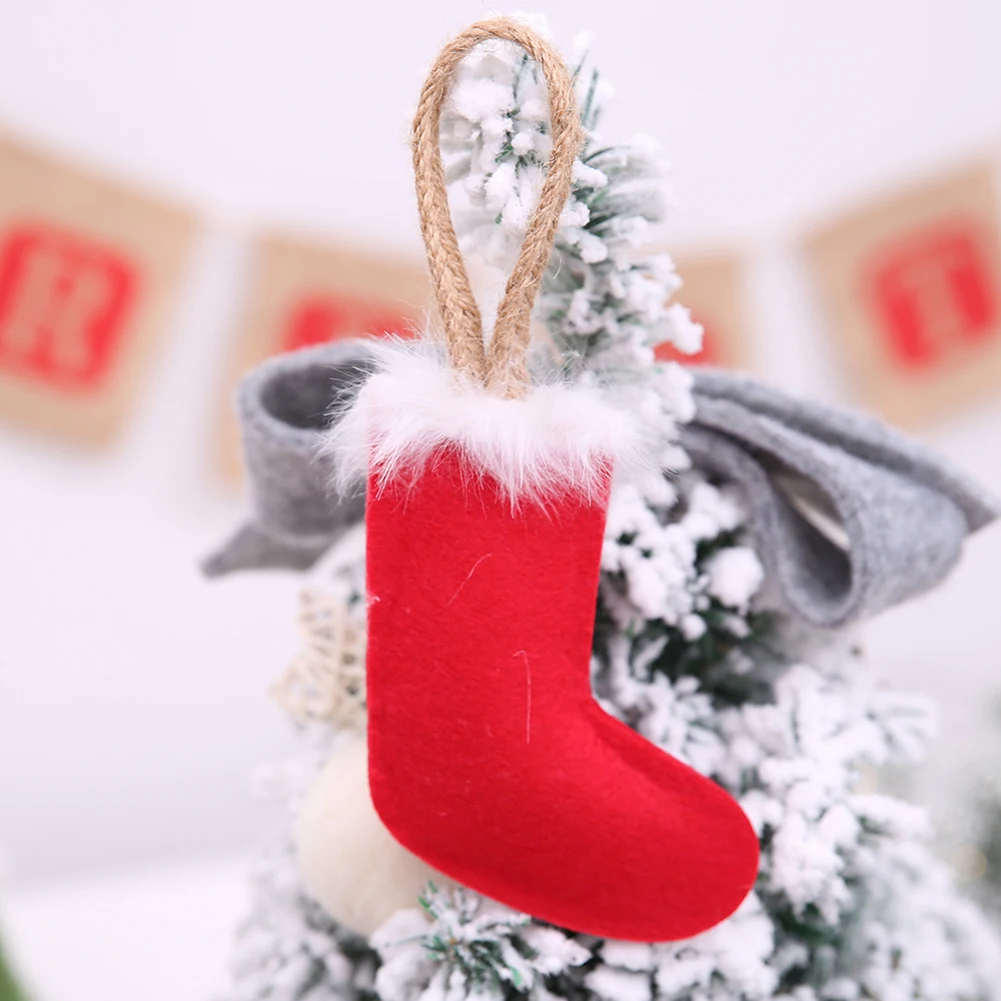 Small Hat Gloves Boots Christmas Tree Pendant Decor Wall Hanging Pendants Gifts 