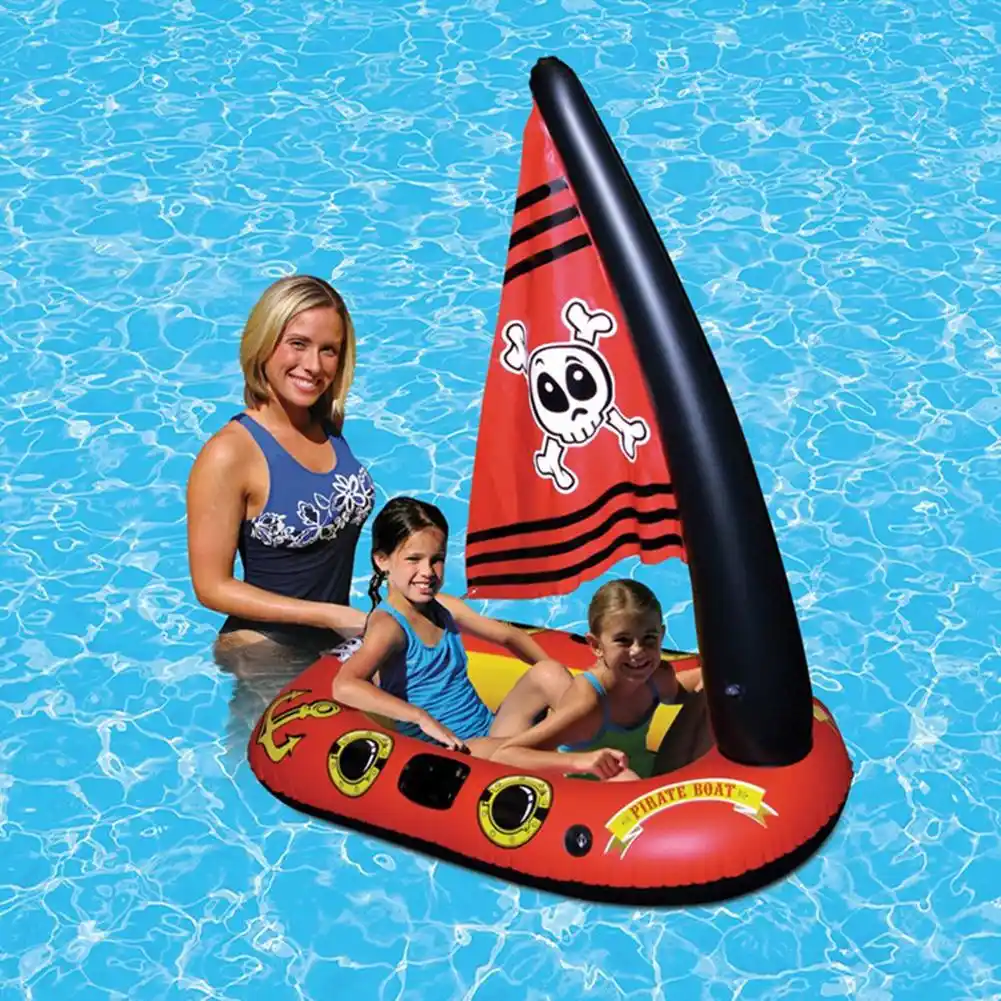 toy pirate ship that floats