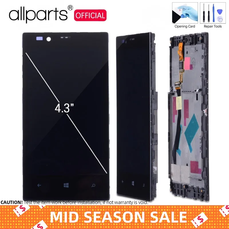 

ORIGINAL For NOKIA Lumia 720 LCD Touch Screen For NOKIA Lumia 720 Display Digitizer Assembly Replacement Parts N720