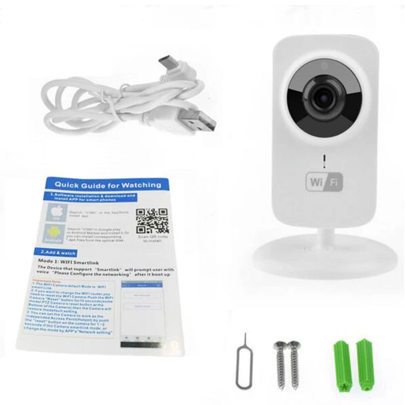 Wifi camera vigila bebes doppler 720P camera IR night vision 2 way talk Motion Detection Alarm vigilabebes camara bebe doppler