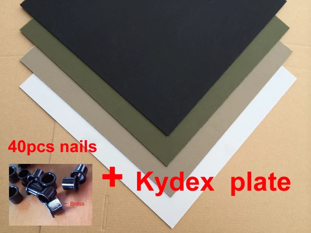 300mm 100mm 2mm knife diy material handle case kydex plastic plate kydex thermoplastic sheet