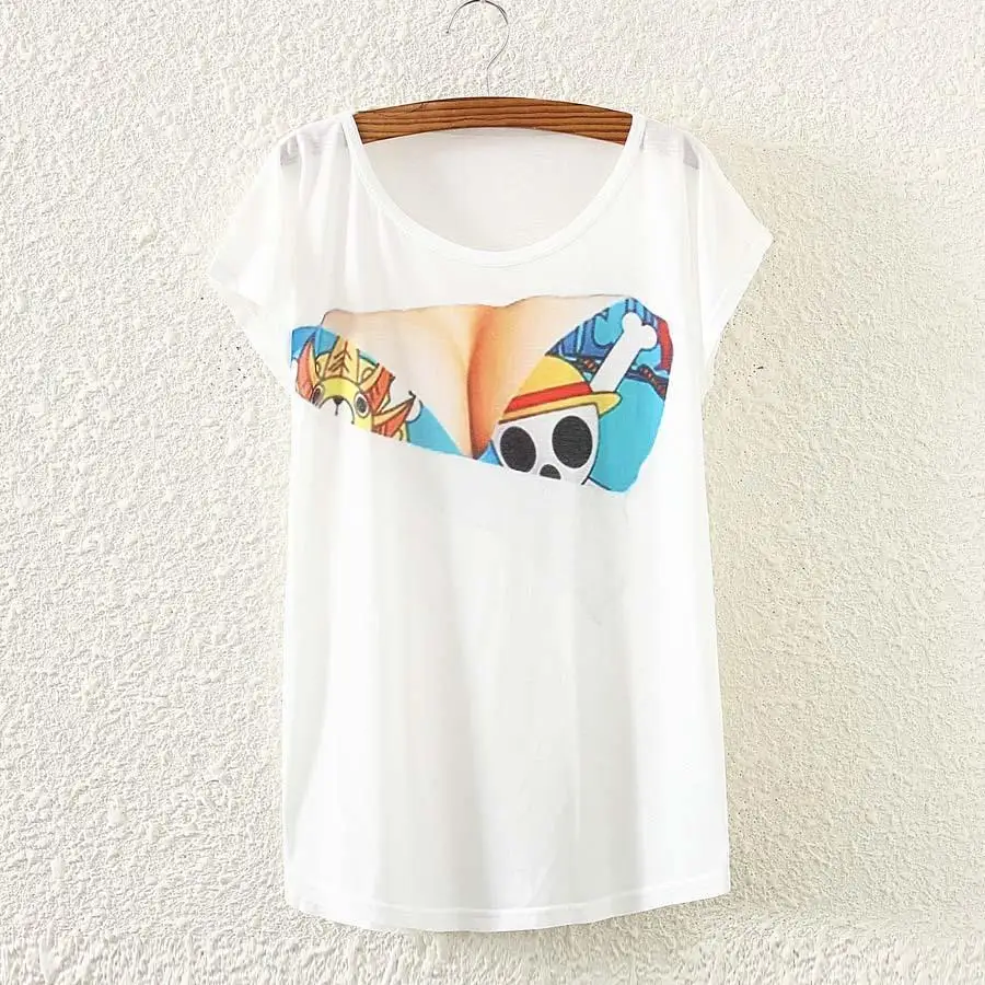 Женская футболка с цифровым принтом летняя коротким рукавом 2015|print tshirt|fashion