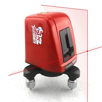 

Laser Level 1V1H 2 Line 1 Points Cross Red Line Horizontal Vertical 360 Degree Self-leveling Nivel A8826D AK435