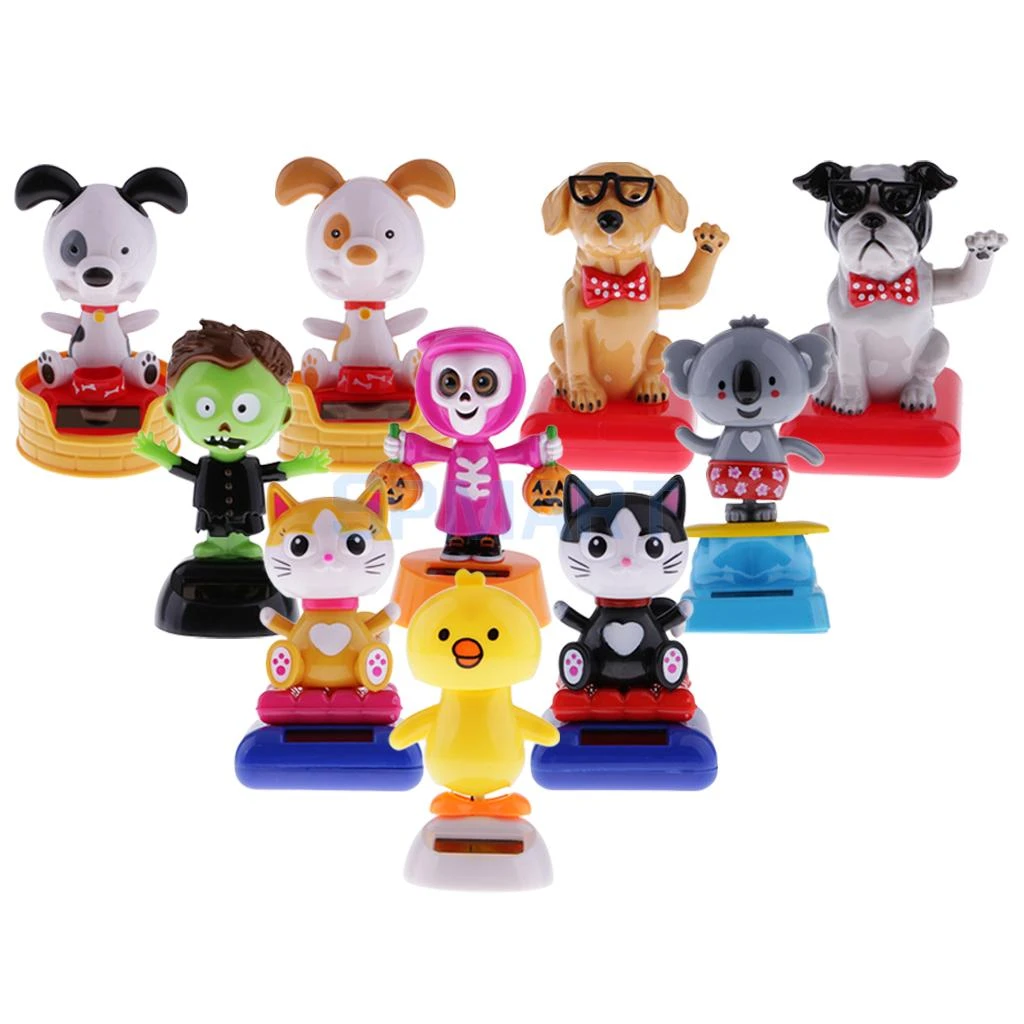 solar bobble head toys