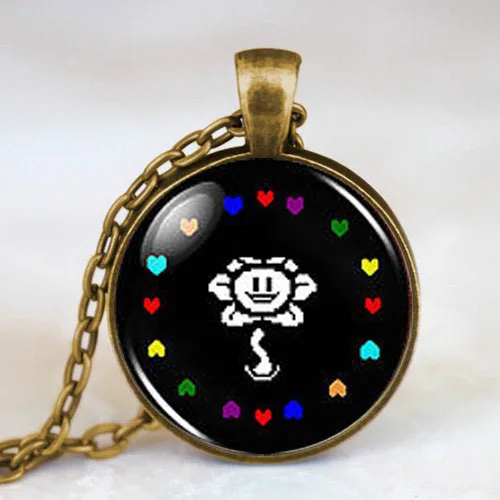 Подвеска из латуни и стали для мужчин женщин|f pendant|silver pendantundertale toys |