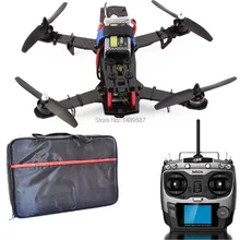 QAV 250 Квадрокоптер рама гоночный+ CC3D Контроллер полета+ MT2204 2300KV мотор+ Simonk 12A ESC+ 5030 пропеллер+ AT9 для FPV