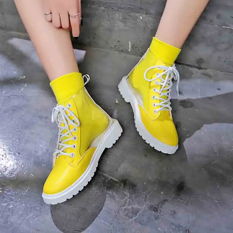 [WPLOIKJD] Harajuku Милые корейский конфетных оттенков носки для женщин желтый серый белый носки для женщин хлопок колледж Стиль Calcetines Mujer Meias
