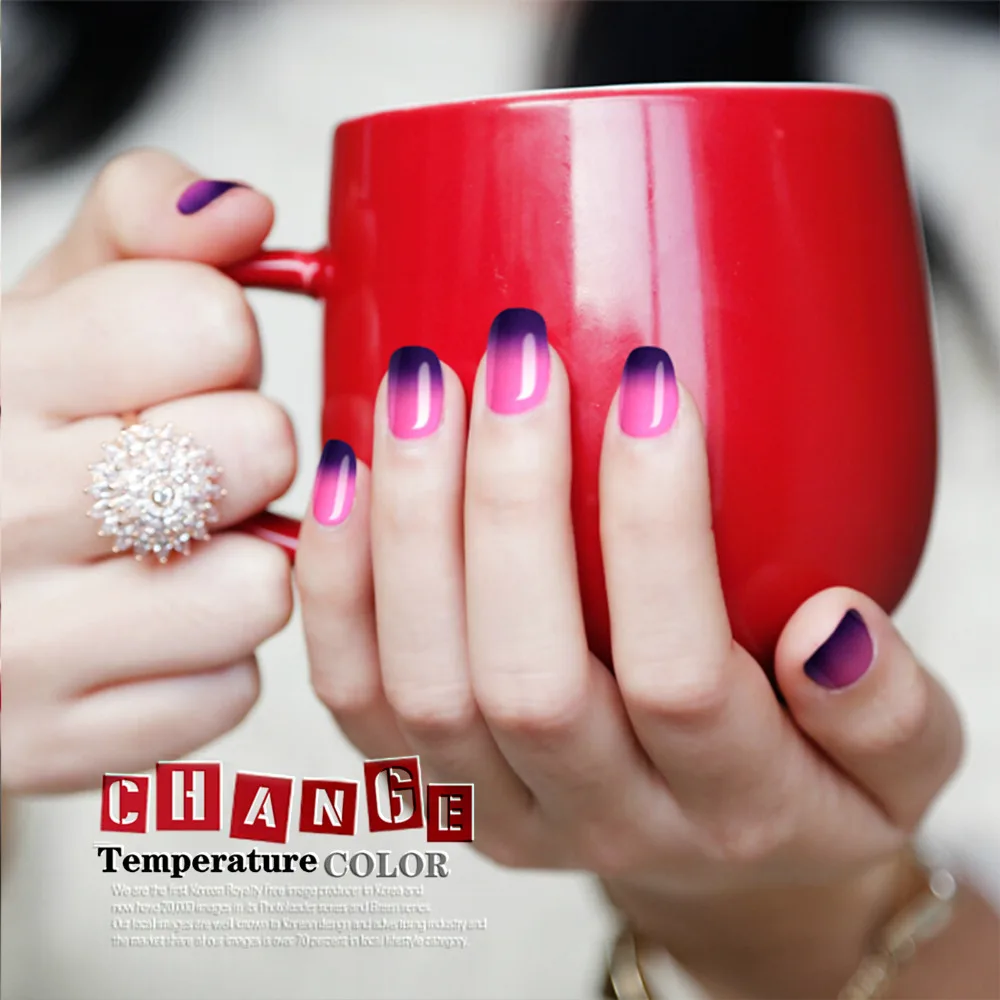 Gel Len Temperature Color Changing Nail Polish Lacquer Long Gel Len Temperature Color Changing Nail Polish Lacquer Long Lasting 8ml Soak Off Chameleon Varnish 60 Colors In From Beauty Health