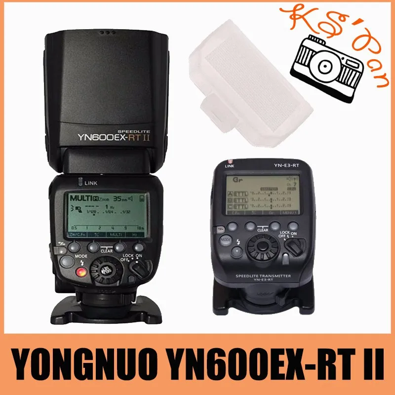 YONGNUO YN600EX RT II Wireless Flash Speedlite with Optical Master and