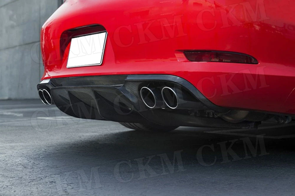 Задний спойлер из углеродного волокна для Porsche 911 991,1 991,2 Carrera 991 GT3 2012 2013 VRS style