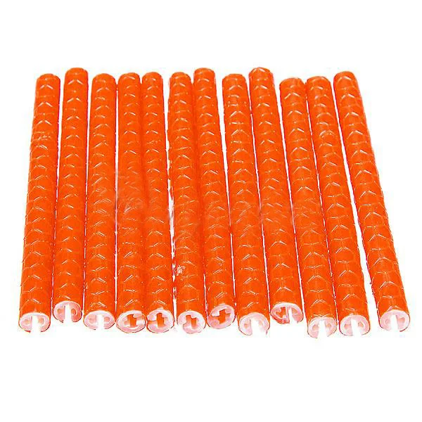 

3 Pcs of (12pcs Reflective strips spoke light spokes reflectors bike color orange)