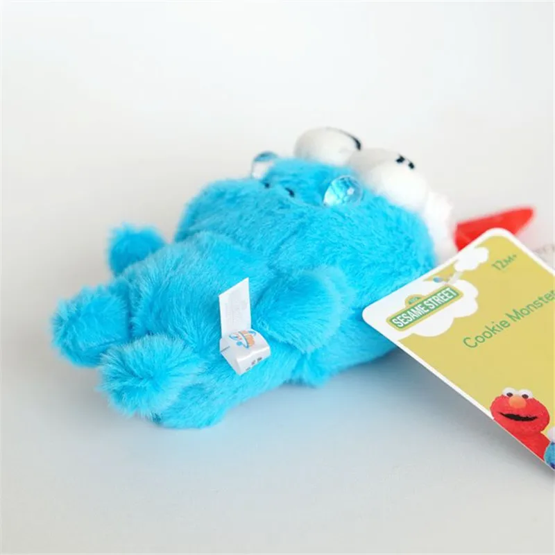 new 1pc Cute Christmas Sesame Street Elmo Plush toys Cartoon Soft Stuffed Animals Plush Toys Dolls Bag Pendant Christmas gift 04