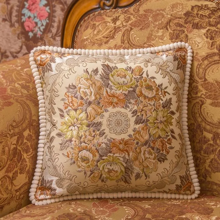 Оптовая продажа роскошные жаккардовые домашние декоративные Чехлы для подушек