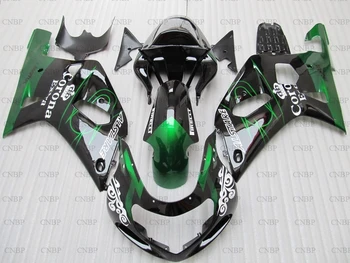 

GSXR600 GSXR750 GSXR1000 2000 - 2003 K12 Fairing GSXR600 GSXR750 GSXR1000 2003 2003 Black Green Fairings
