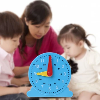

Perfect Scientific Cognition Clock Education Toy Baby Toy Early Learning Kids Toy For Preschooler
