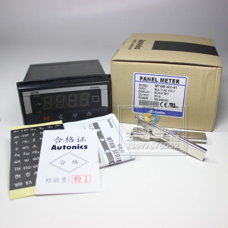 Korea Autonics AC voltmeter MT4W-AV-41 [original authentic] | Инструменты