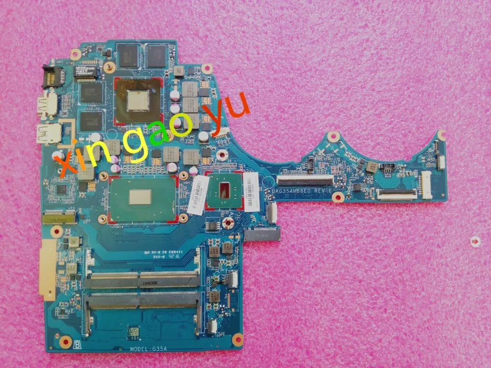 Материнская плата для HP 15 AX BC Latop 859735 001 DAX1PDMB8E0 неинтегрированный процессор SR2FQ i7