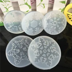 5 Unids / Set Molde de Silicona Del Copo de Nieve Artesanía de Resina Diy Herramientas para la Joyería Colgante Collar Que Hace la Decoración 5 Unids / Set Molde de Silicona Del Copo de Nieve Artesanía de Resina Diy Herramientas para la Joyería Colgante Collar Que Hace la Decoración