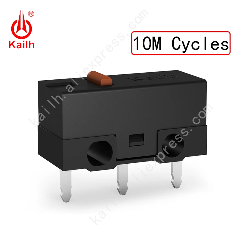 Kailh-micro Interruptor com Ciclo 10 20 30m Pinos Spdt 1p2t para Mouse Gamer - Image 5