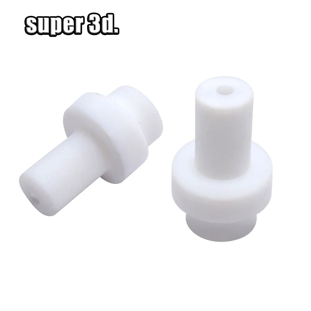 2/4Pcs Ultimaker 2 UM2 핫 엔드 아이솔레이터 커플러 PTFE 내부 슬리브 1.75mm 3mm 필라멘트