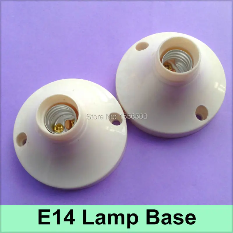 

10X E14 Lamp Base Screw LED Lamp Holder E14 Fitting Wall Socket E14 Aging Test Fix Lamp Base Bracket