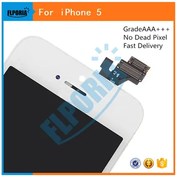 

2PCS 100% Brand New LCD Pantalla For iPhone 5 LCD Display Touch Screen Digitizer Assembly Replacement Parts