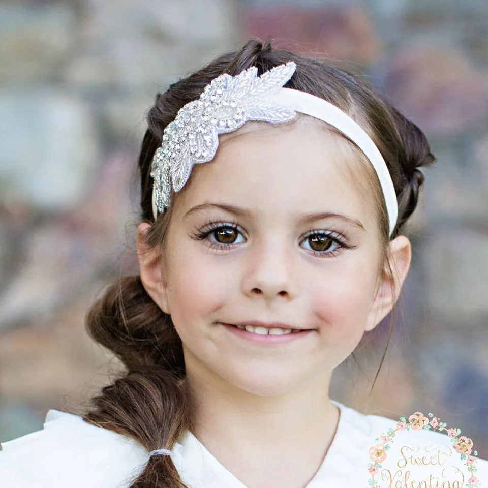 christening baptism headbands