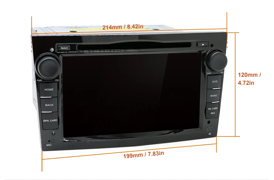 Perfect car multimedia Android 9.0 2Din Car DVD AUTORADIO NAVIGATION For Vauxhall Opel Astra H G Vectra Antara Zafira Corsa WIFI 3/4G BT 25