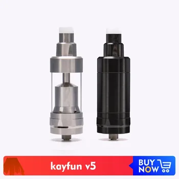 

Volcanee RDA Kayfun V5 Atomizer Tank Airflow Control Rebuildable Big Vapor Tank 316 Stainless Steel Electronic Cigarette