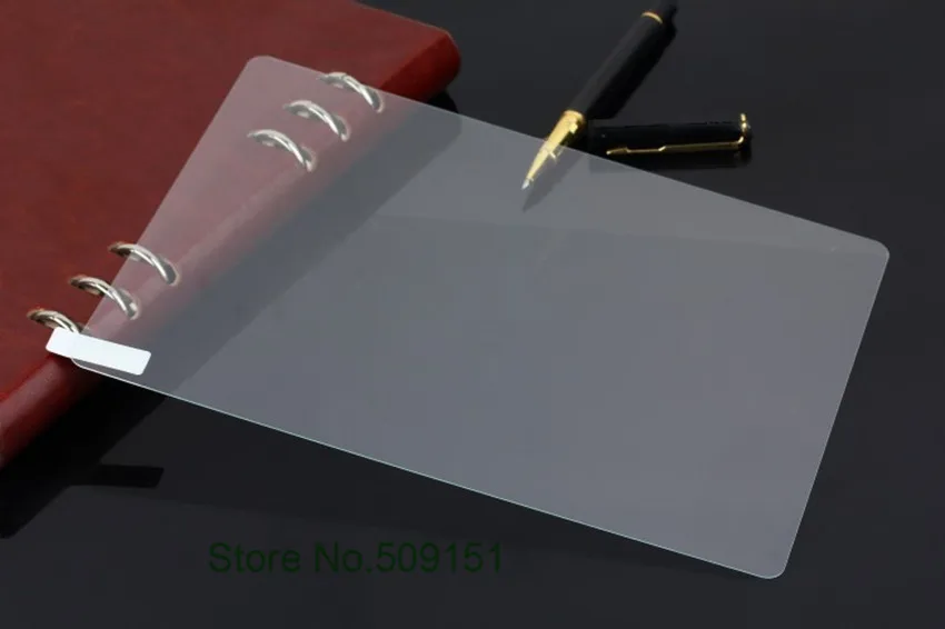 2 PCS Universal Tempered Glass Film Screen Protector for 10.1 inch Tablet Protective + Cleaning Wipes Size 235x165mm | Компьютеры и
