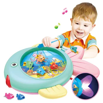 

Magnetic Fishing Toy Children Boy girl fishing toy set Parent suit magnetic play water baby toys fish Outdoor hot gift for kid